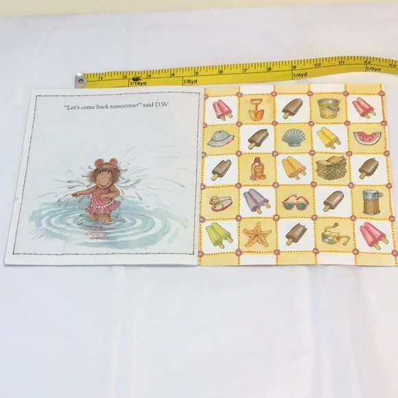 COPY - 🍀2 for $10 Sale☘️D.W. All Wet , 1988 vintage , Marc Brown (Arthur) - Picture 9 of 9